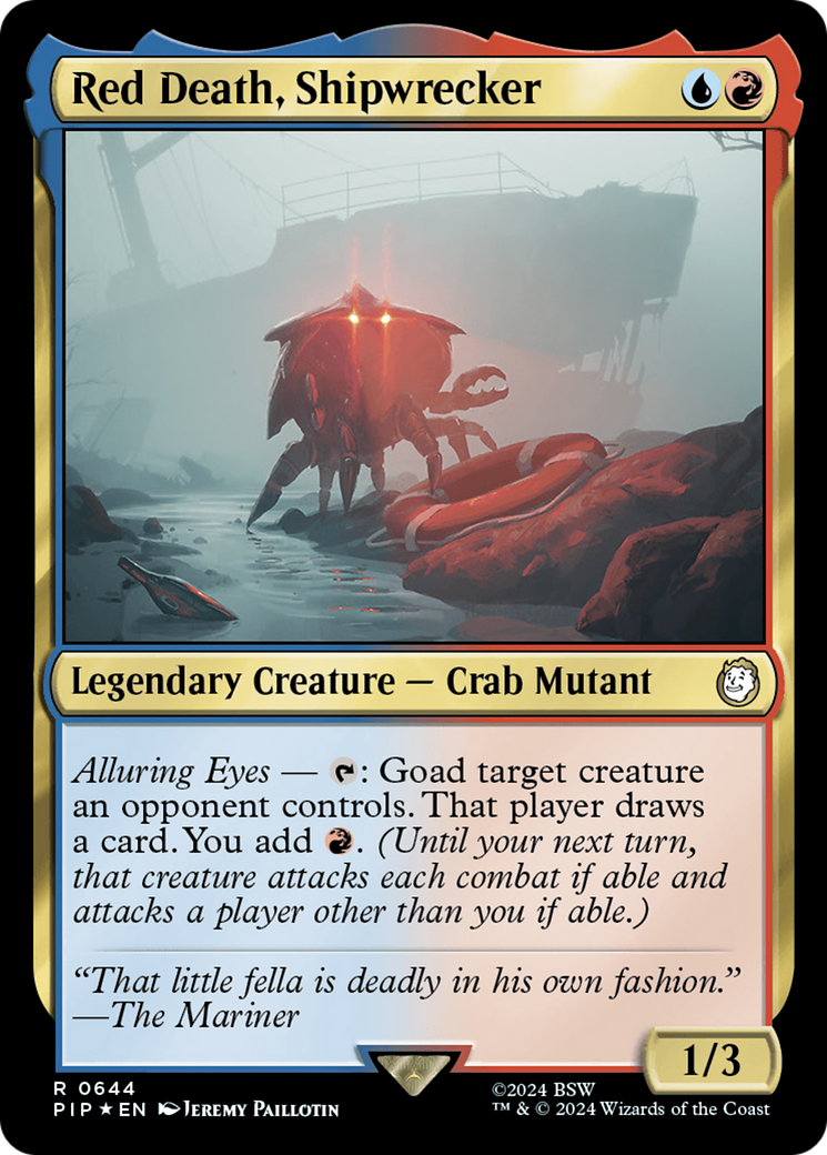 Red Death, Shipwrecker (Surge Foil) [Fallout] | Boutique FDB TCG