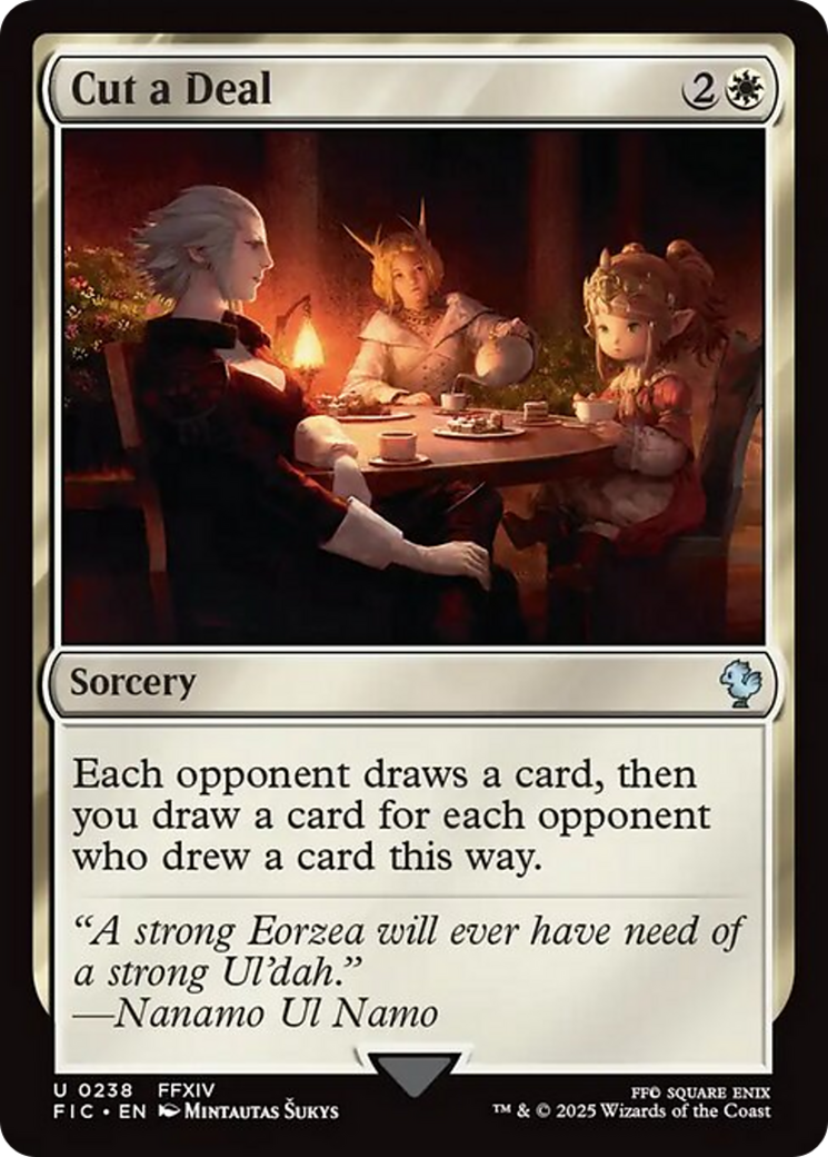 Cut a Deal [FINAL FANTASY Commander] | Boutique FDB TCG