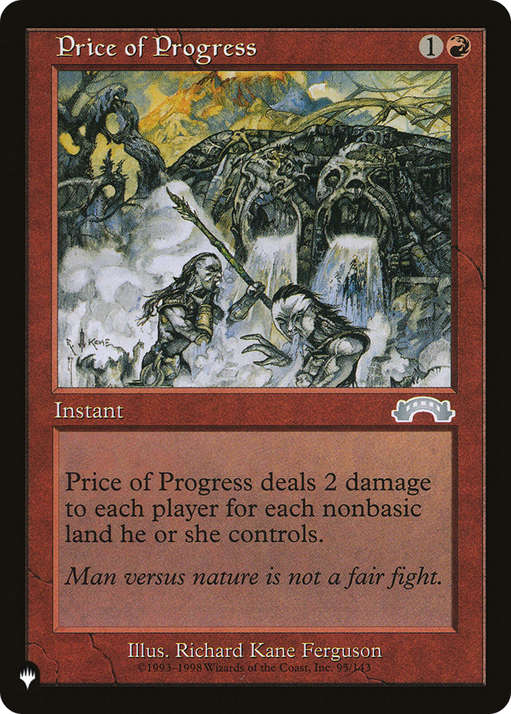 Price of Progress (EXO) [The List Reprints] | Boutique FDB TCG