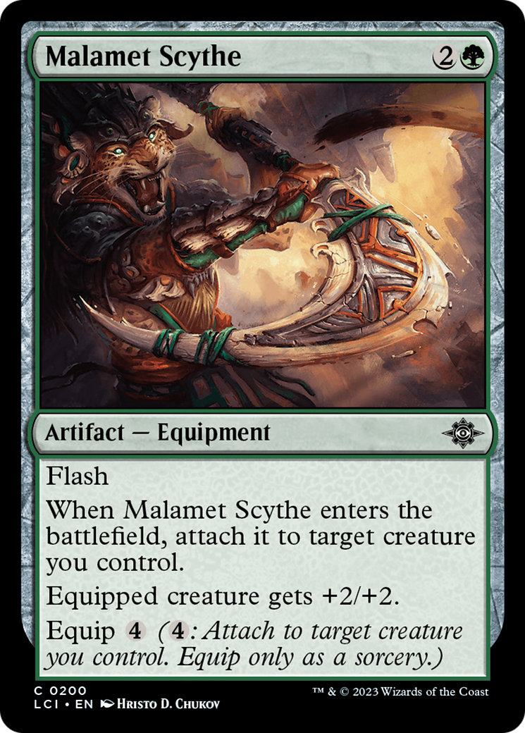 Malamet Scythe [The Lost Caverns of Ixalan] | Boutique FDB TCG