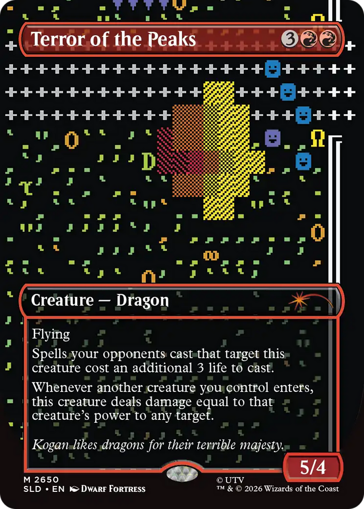 Terror of the Peaks (2650) [Secret Lair Drop] | Boutique FDB TCG