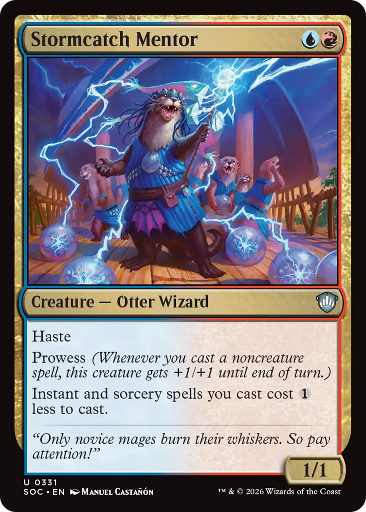 Stormcatch Mentor [Secrets of Strixhaven Commander] | Boutique FDB TCG