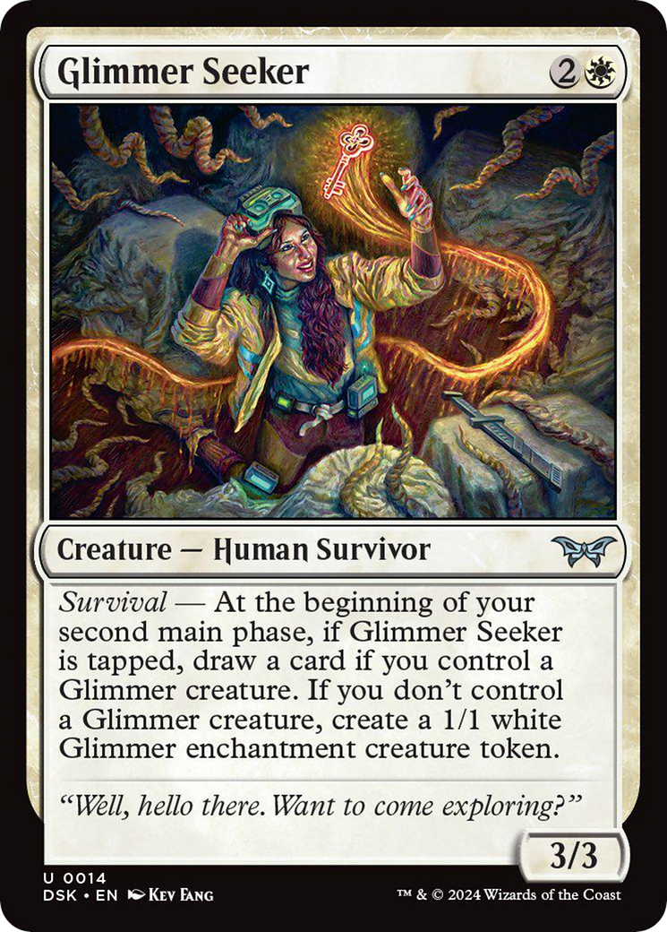 Glimmer Seeker [Duskmourn: House of Horror] | Boutique FDB TCG