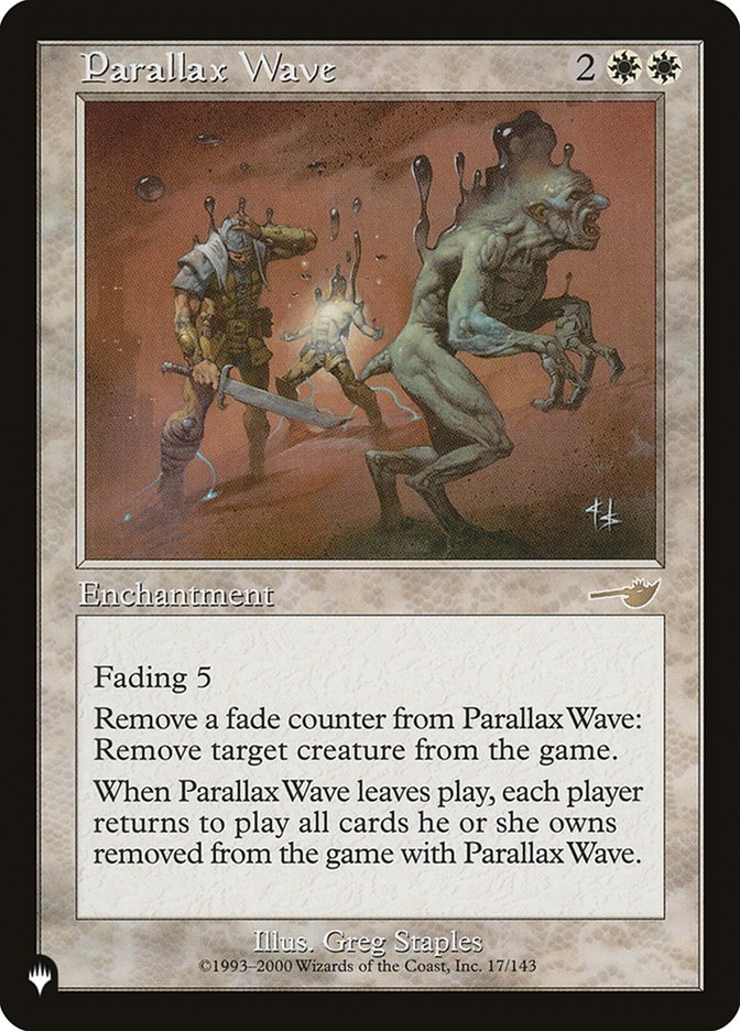 Parallax Wave [The List] | Boutique FDB TCG