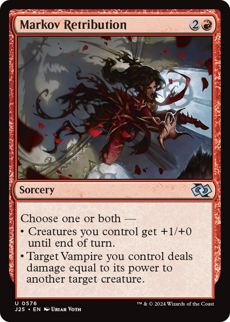 Markov Retribution [Foundations Jumpstart] | Boutique FDB TCG