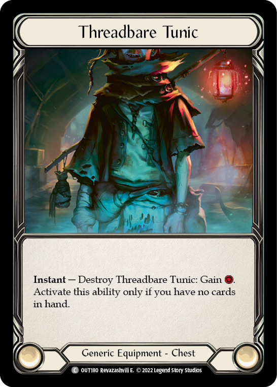 Threadbare Tunic [OUT180] (Outsiders) | Boutique FDB TCG