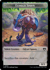 Eldrazi Spawn // Construct (0042) Double-Sided Token [Commander Masters Tokens] | Boutique FDB TCG