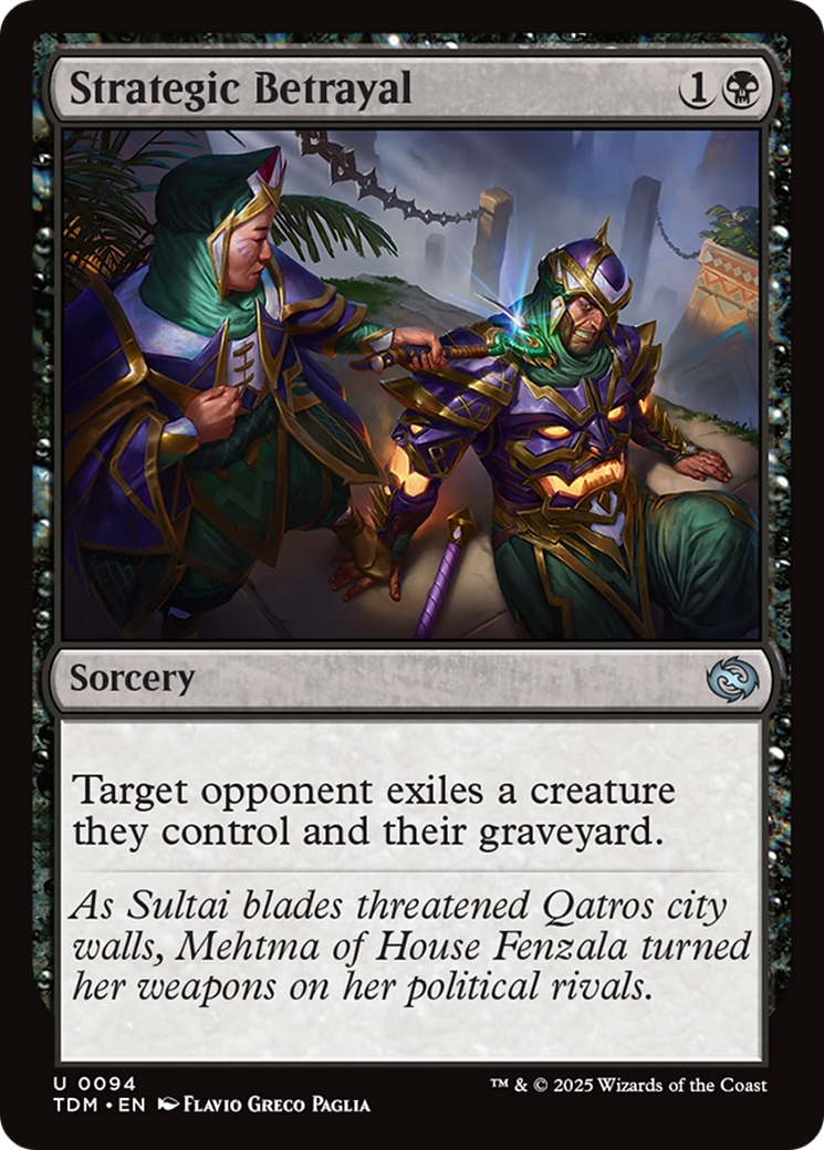 Strategic Betrayal [Tarkir: Dragonstorm] | Boutique FDB TCG