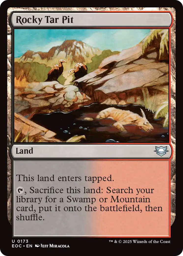 Rocky Tar Pit [Edge of Eternities Commander] | Boutique FDB TCG