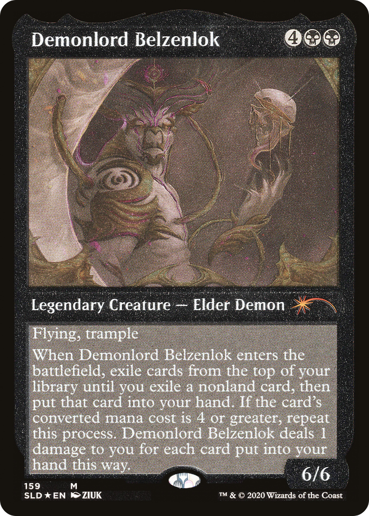 Demonlord Belzenlok (Foil Etched) [Secret Lair Drop Series] | Boutique FDB TCG