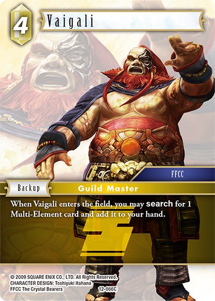 Vaigali [Opus XII] | Boutique FDB TCG