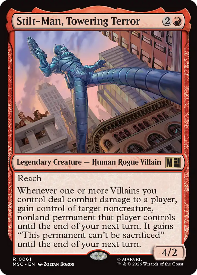 Stilt-Man, Towering Terror [Marvel Super Heroes Commander] | Boutique FDB TCG