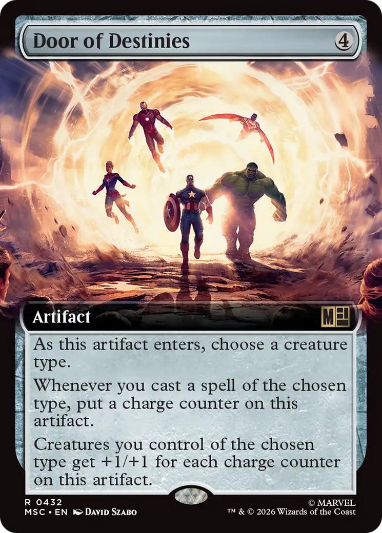 Door of Destinies (Extended Art) [Marvel Super Heroes Commander] | Boutique FDB TCG