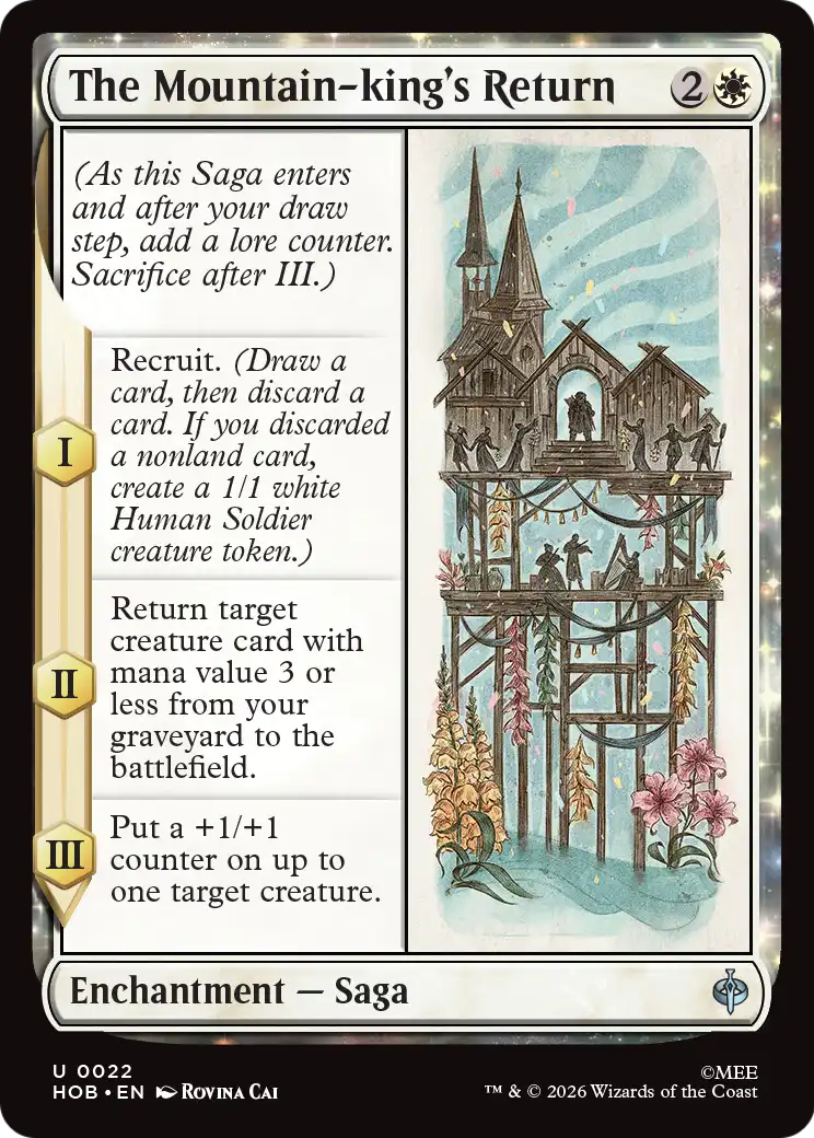 The Mountain-king's Return [The Hobbit] | Boutique FDB TCG