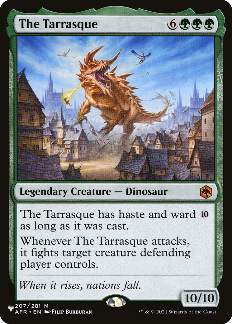 The Tarrasque [The List] | Boutique FDB TCG