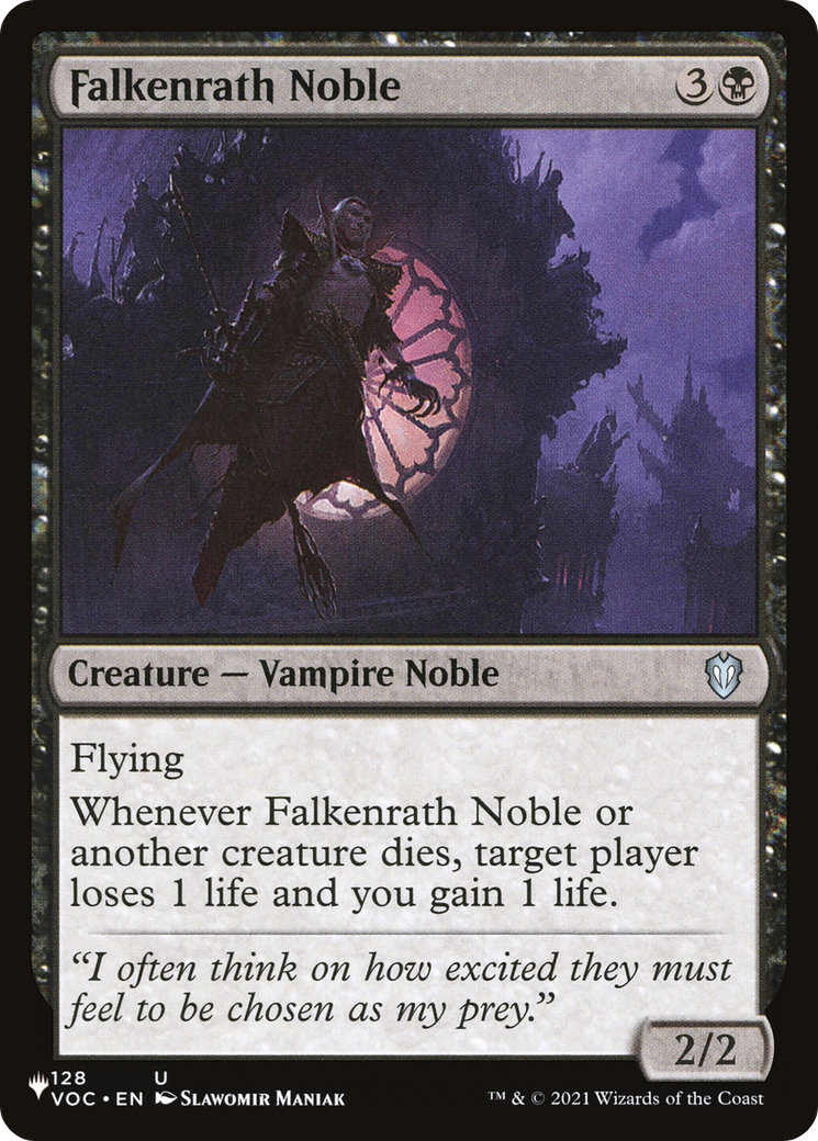 Falkenrath Noble [The List Reprints] | Boutique FDB TCG