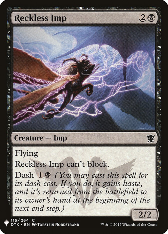 Reckless Imp [Mystery Booster] | Boutique FDB TCG