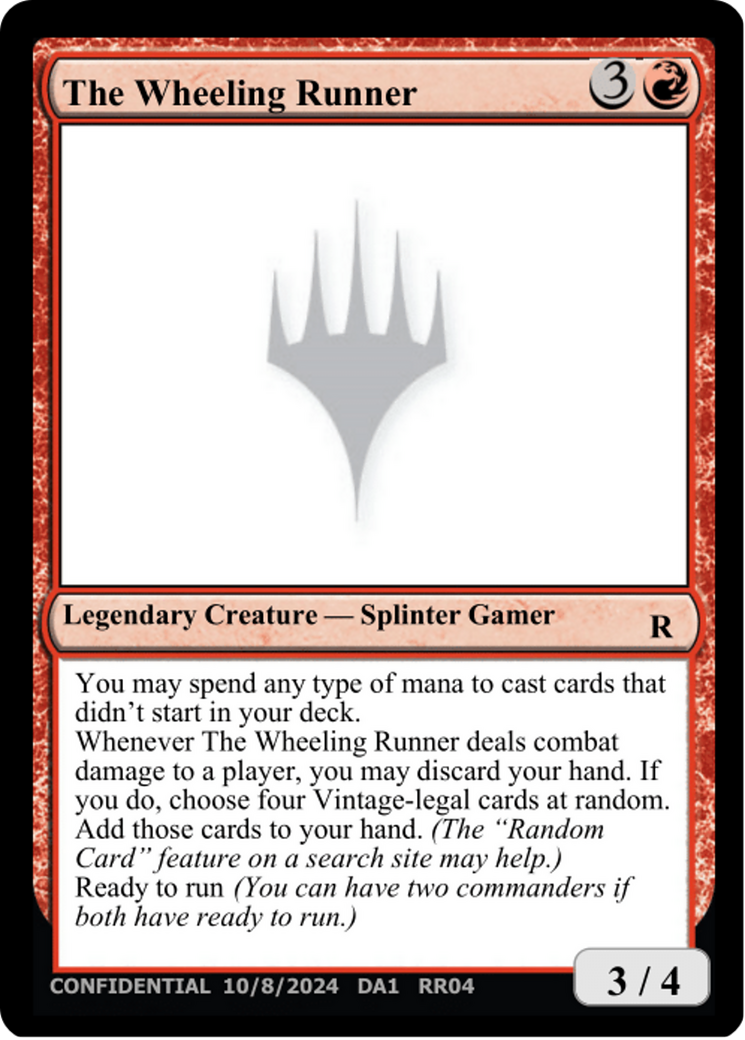 The Wheeling Runner [Unknown Event] | Boutique FDB TCG