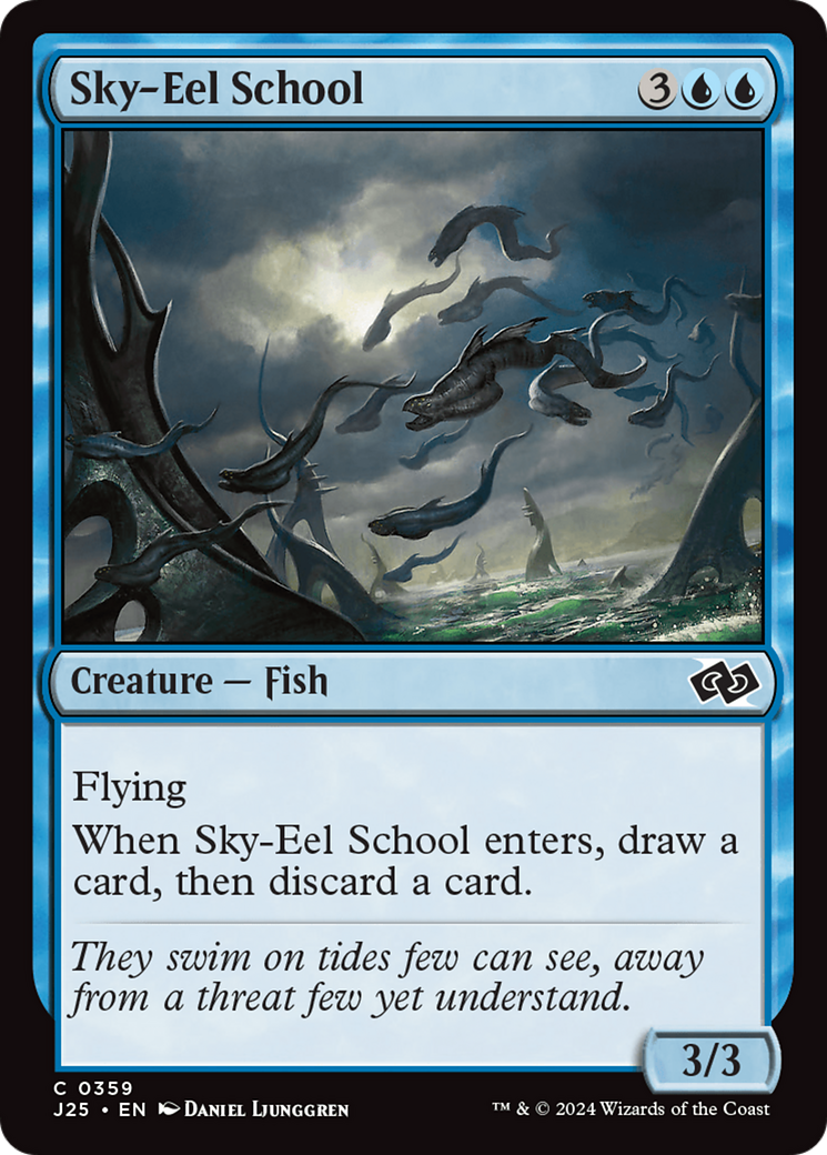 Sky-Eel School [Foundations Jumpstart] | Boutique FDB TCG