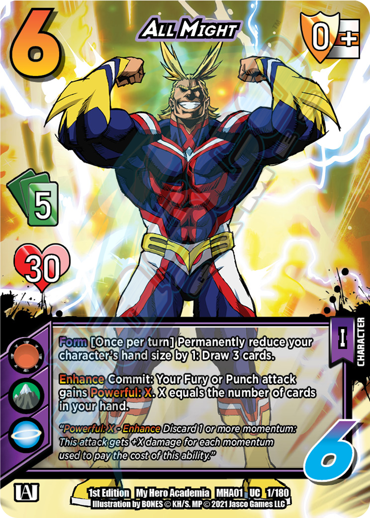 All Might [Series 1] | Boutique FDB TCG