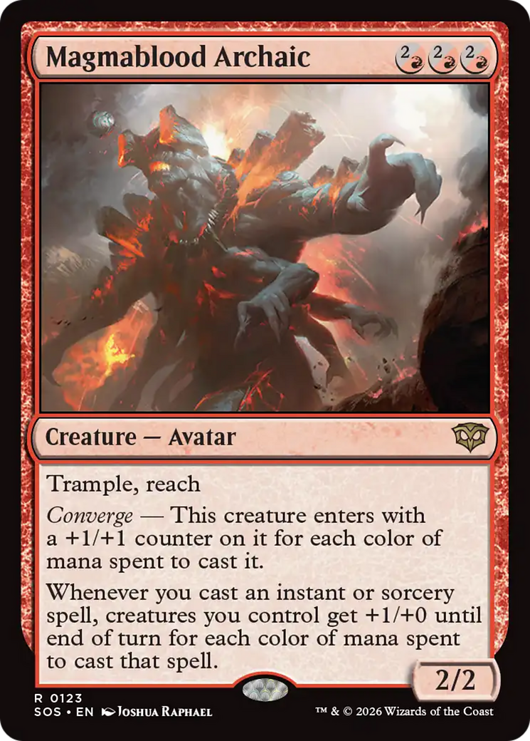 Magmablood Archaic [Secrets of Strixhaven] | Boutique FDB TCG