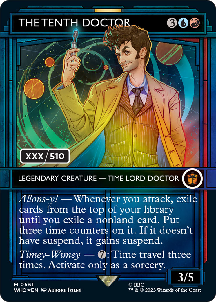 The Tenth Doctor (Serialized) [Doctor Who] | Boutique FDB TCG