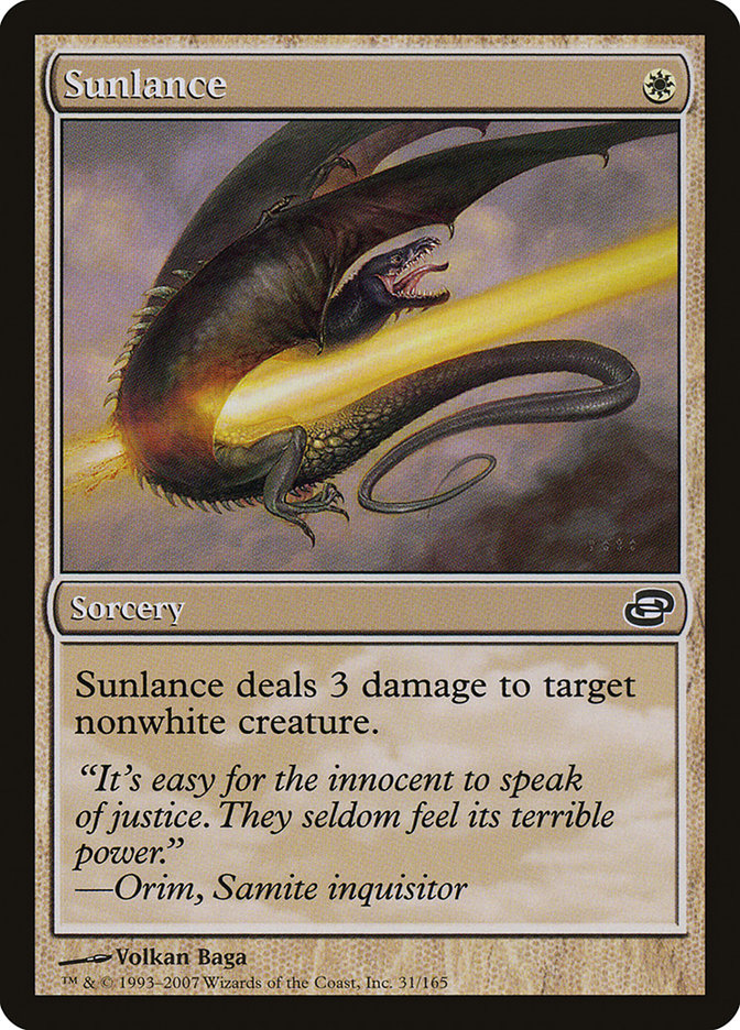 Sunlance [Planar Chaos] | Boutique FDB TCG