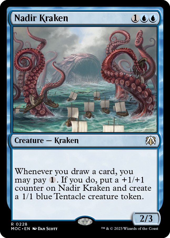 Nadir Kraken [March of the Machine Commander] | Boutique FDB TCG