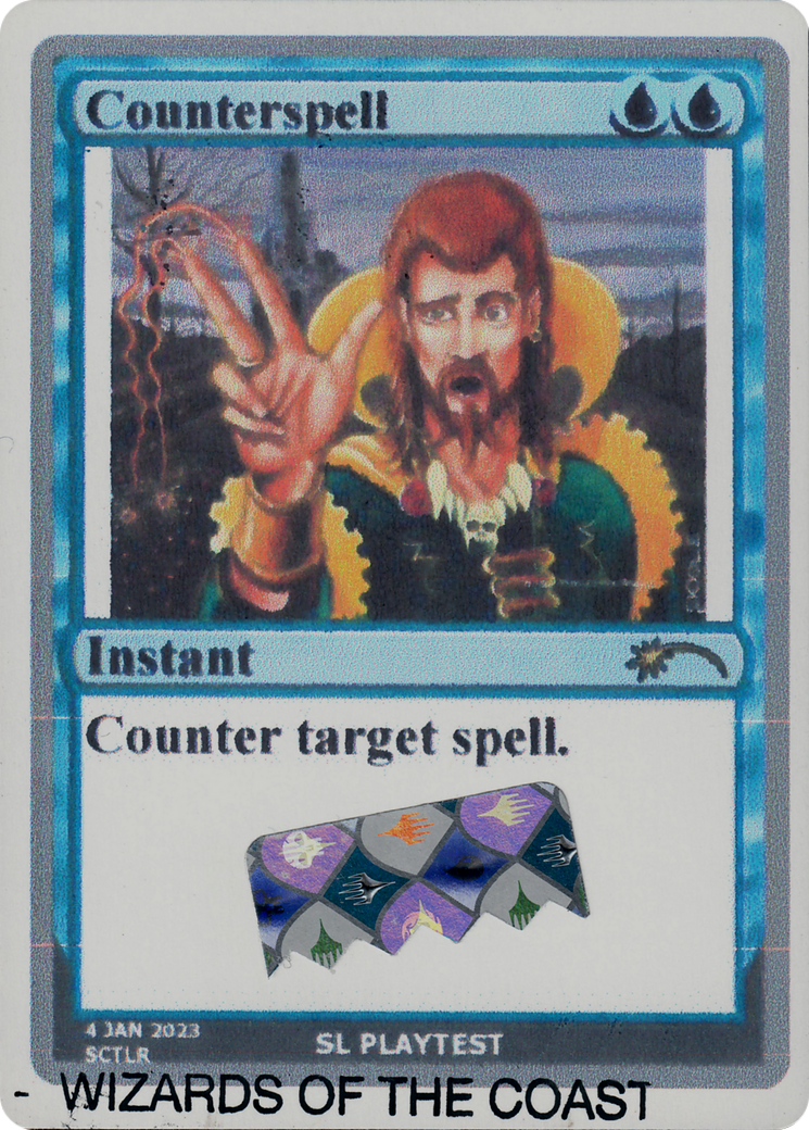 Counterspell (SL PLAYTEST) [Secret Lair Drop Series] | Boutique FDB TCG