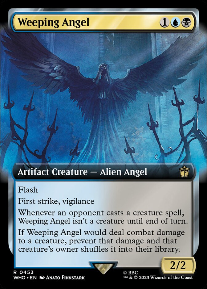 Weeping Angel (Extended Art) [Doctor Who] | Boutique FDB TCG