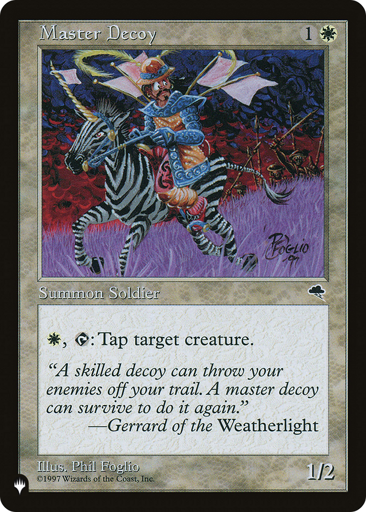 Master Decoy [The List] | Boutique FDB TCG