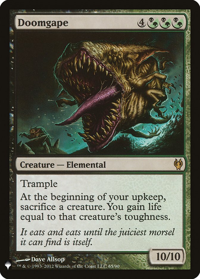 Doomgape [The List] | Boutique FDB TCG