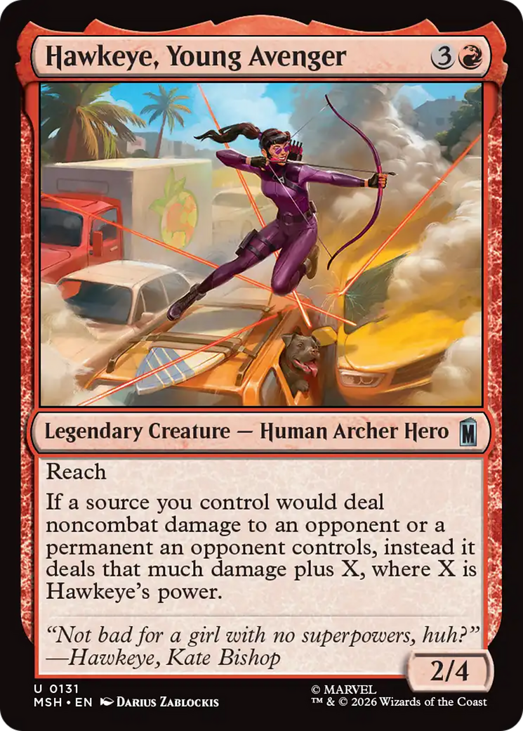 Hawkeye, Young Avenger [Marvel Super Heroes] | Boutique FDB TCG