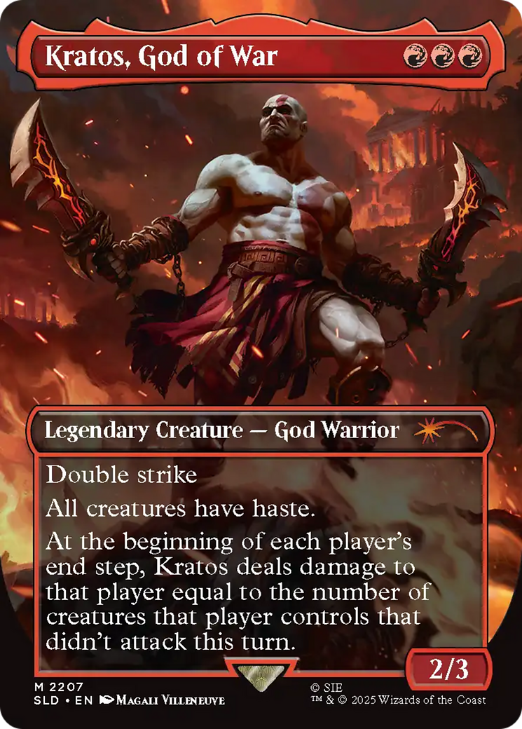 Kratos, God of War [Secret Lair Drop Series] | Boutique FDB TCG