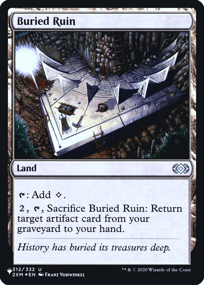 Buried Ruin [Secret Lair: Heads I Win, Tails You Lose] | Boutique FDB TCG