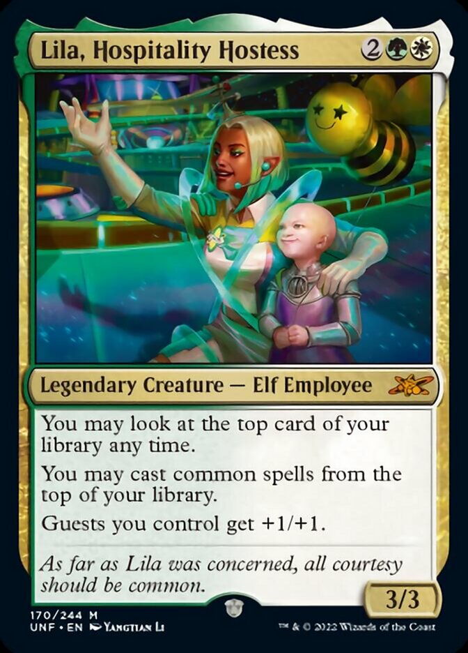 Lila, Hospitality Hostess [Unfinity] | Boutique FDB TCG