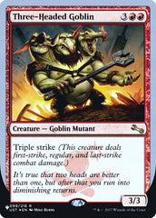 Three-Headed Goblin (Unfinity Foil Edition) [The List] | Boutique FDB TCG