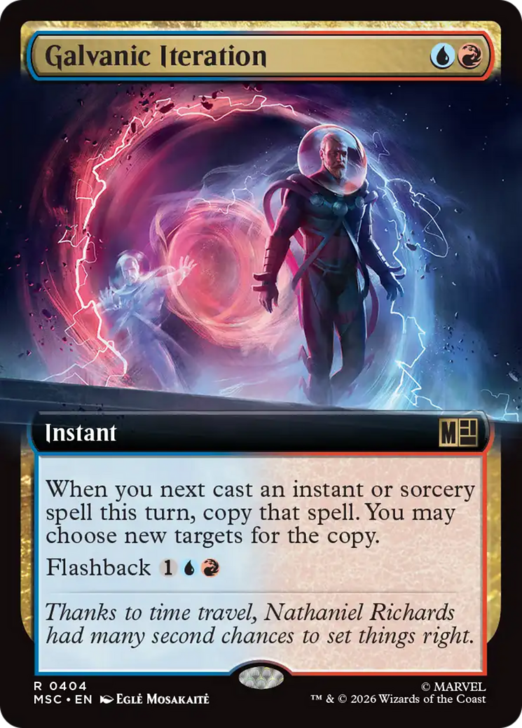 Galvanic Iteration (Extended Art) [Marvel Super Heroes Commander] | Boutique FDB TCG