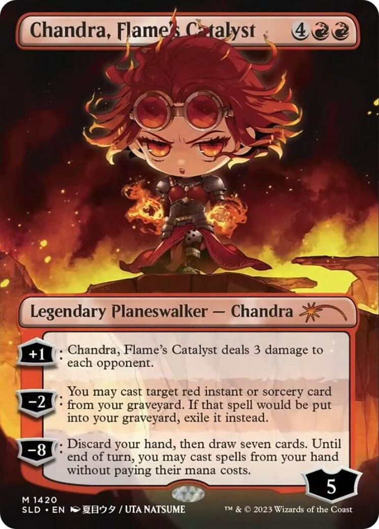 Chandra, Flame's Catalyst (Rainbow Foil) [Secret Lair Drop Series] | Boutique FDB TCG