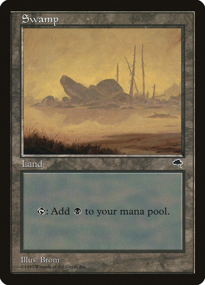 Swamp (Large Jutting Stone) [Tempest] | Boutique FDB TCG
