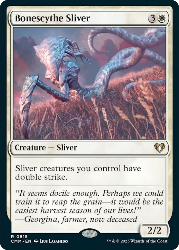 Bonescythe Sliver [Commander Masters] | Boutique FDB TCG