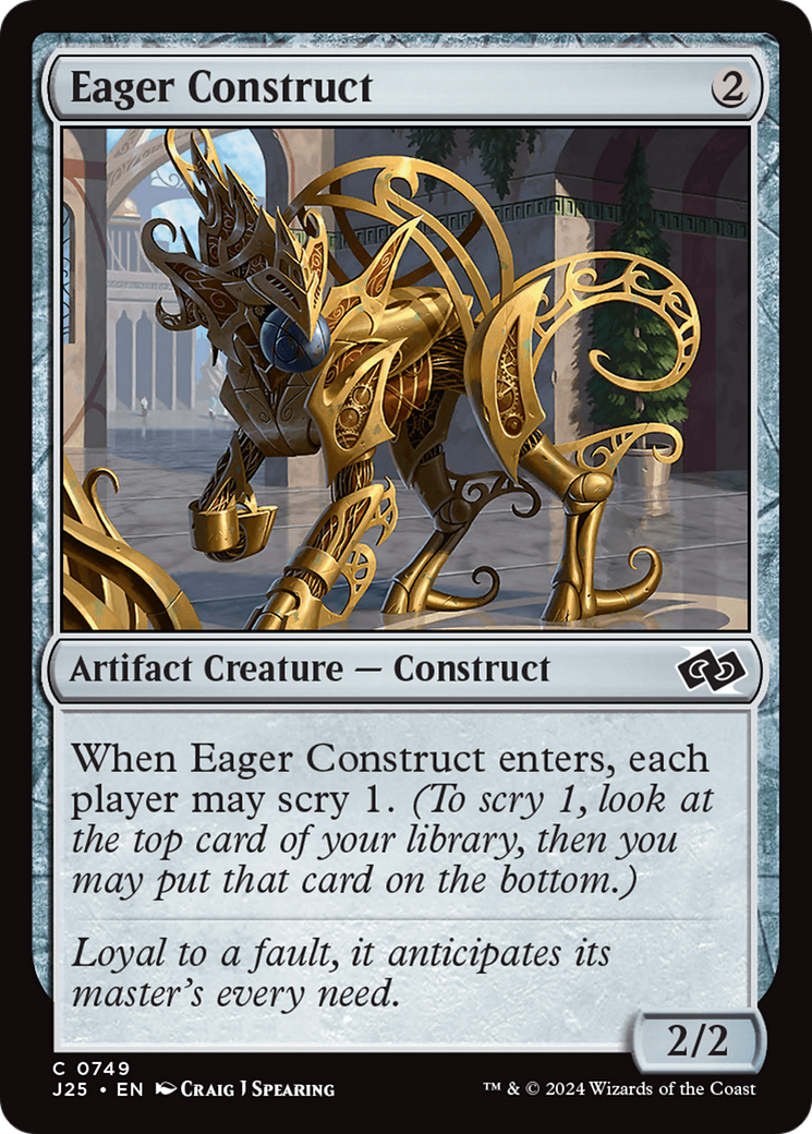 Eager Construct [Foundations Jumpstart] | Boutique FDB TCG