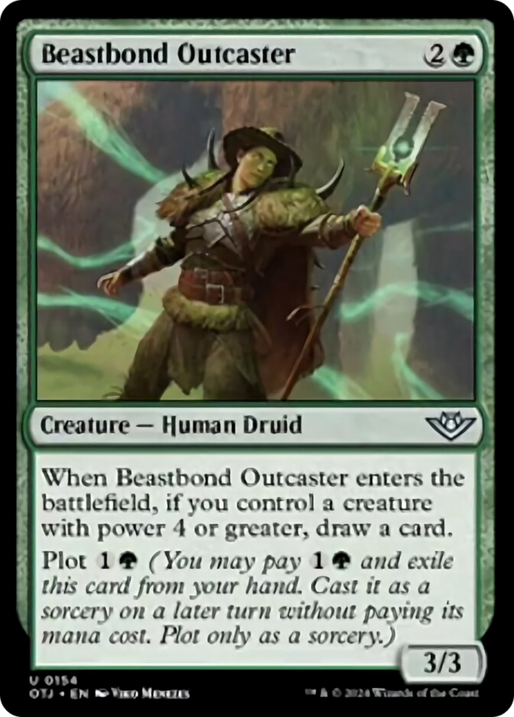 Beastbond Outcaster [Outlaws of Thunder Junction] | Boutique FDB TCG