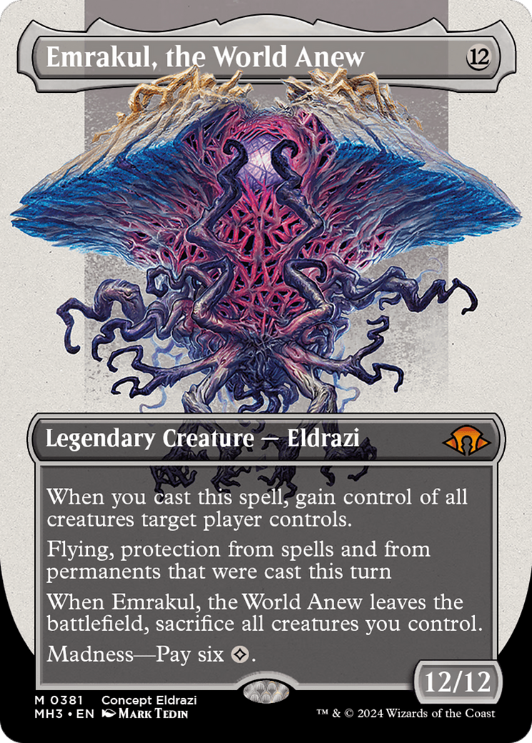 Emrakul, the World Anew (Borderless) [Modern Horizons 3] | Boutique FDB TCG