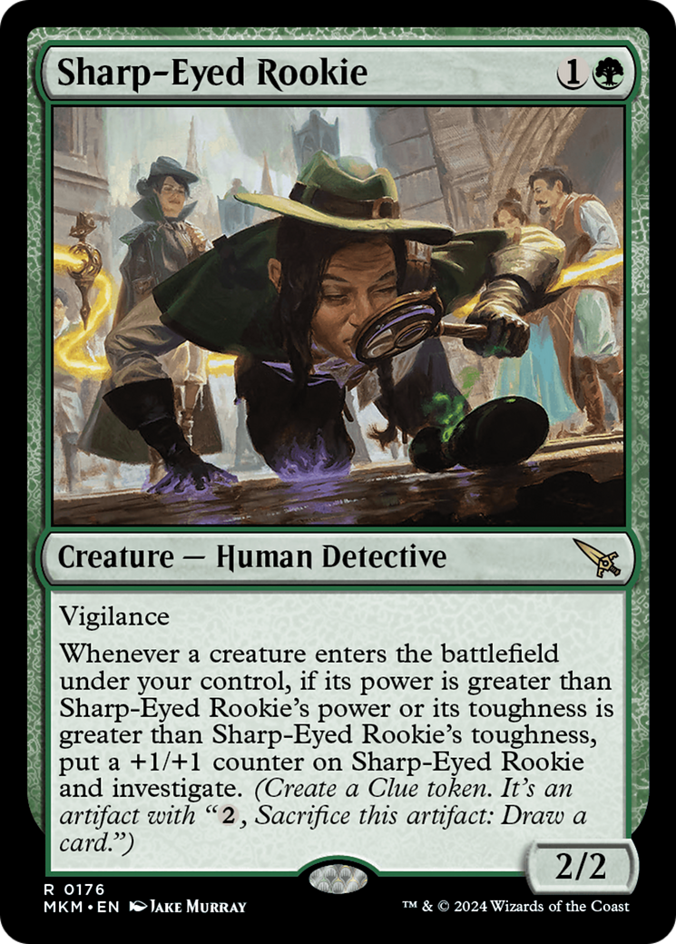 Sharp-Eyed Rookie [Murders at Karlov Manor] | Boutique FDB TCG