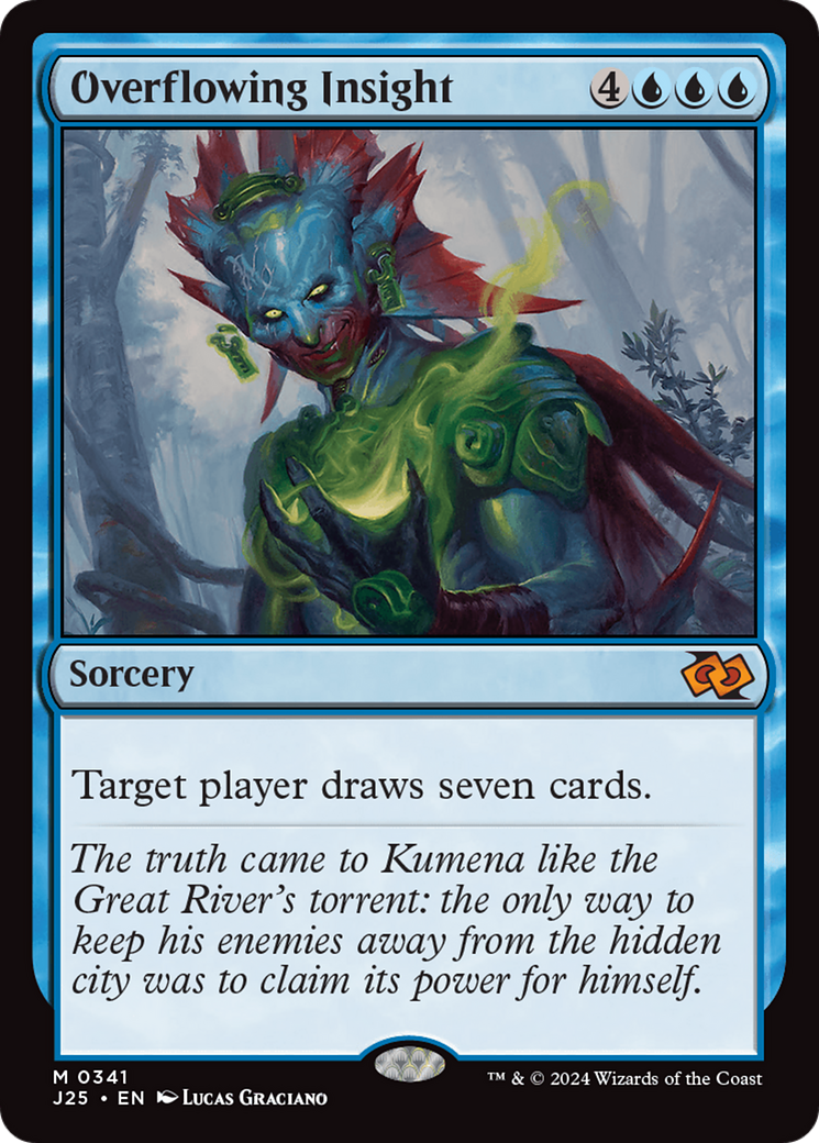 Overflowing Insight [Foundations Jumpstart] | Boutique FDB TCG