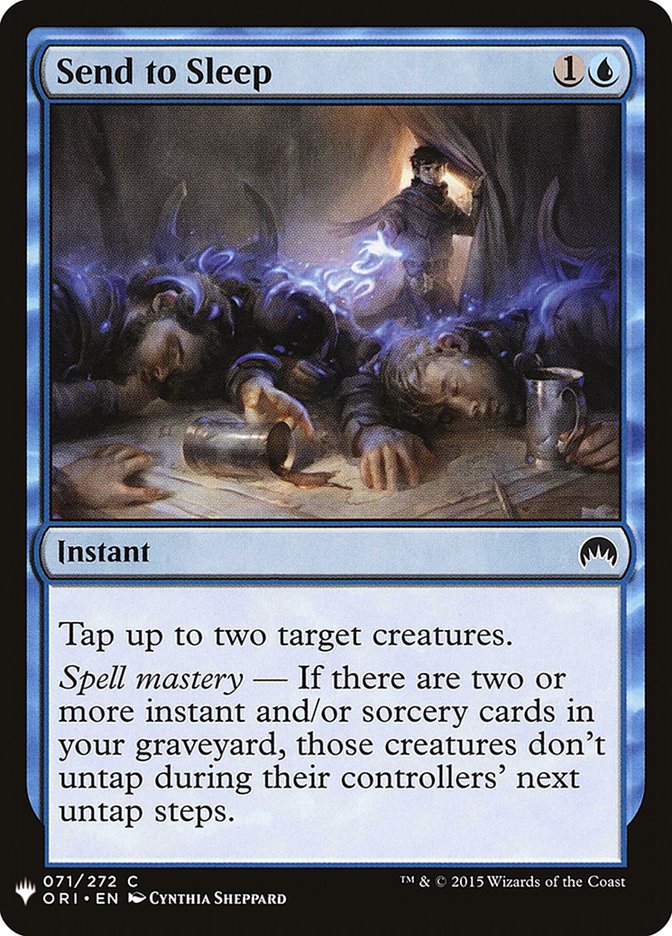 Send to Sleep [Mystery Booster] | Boutique FDB TCG
