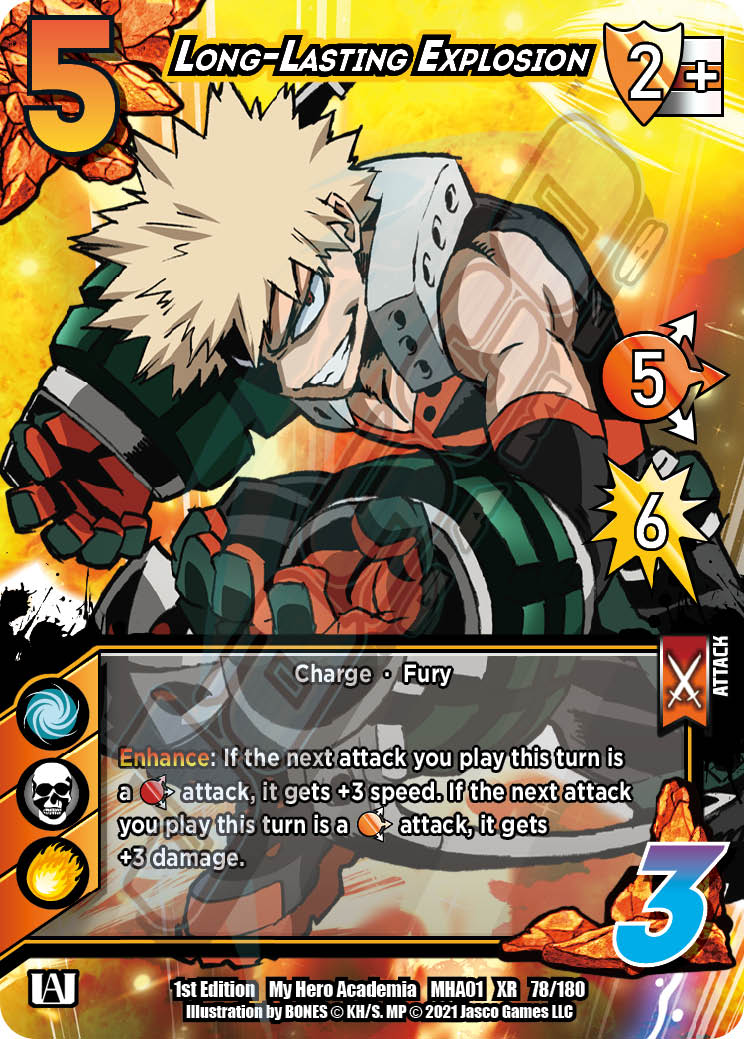 Long-Lasting Explosion [Series 1 XR] | Boutique FDB TCG