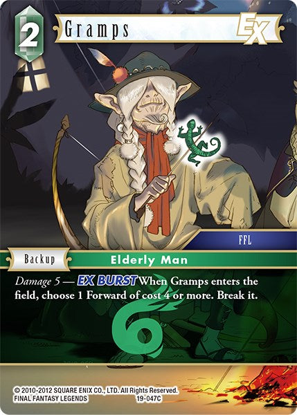 Gramps EX [From Nightmares] | Boutique FDB TCG