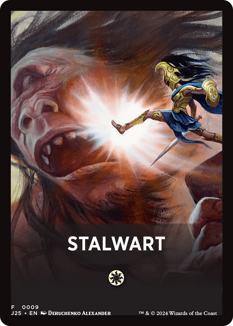 Stalwart Theme Card [Foundations Jumpstart Front Cards] | Boutique FDB TCG